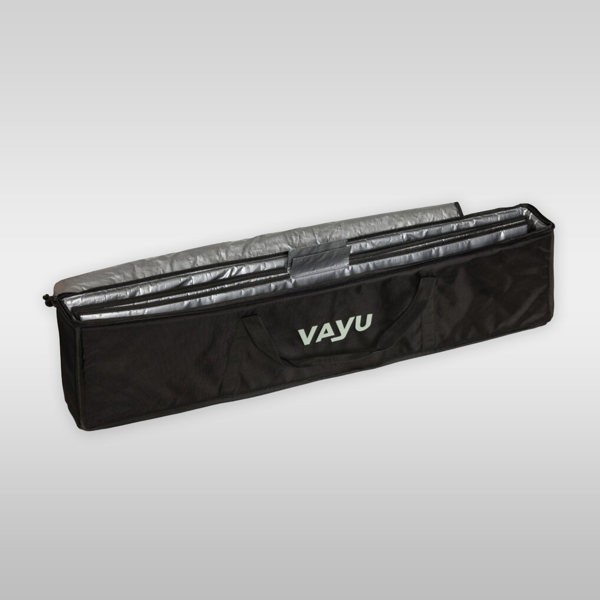 Vayu Foil Travelbag Bags Vayu Black